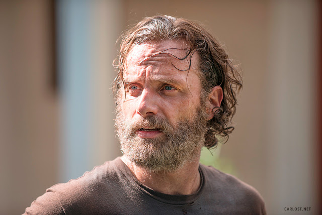 Rick Grimes (Andrew Lincoln) en The Walking Dead 5x09 What Happened and What’s Going On