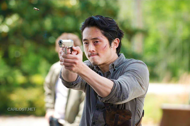 Glenn (Steven Yeun) en The Walking Dead Temporada 6 (2015)