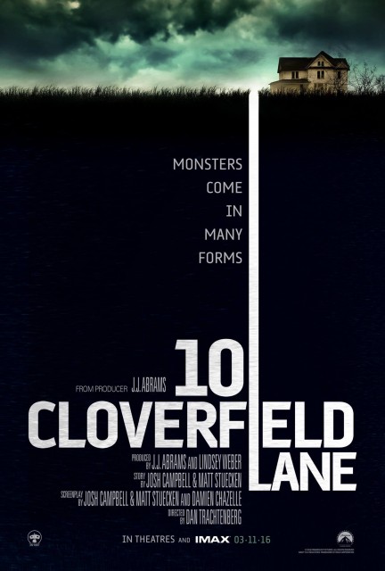 Póster promocional de 10 Cloverfield Lane (2016)