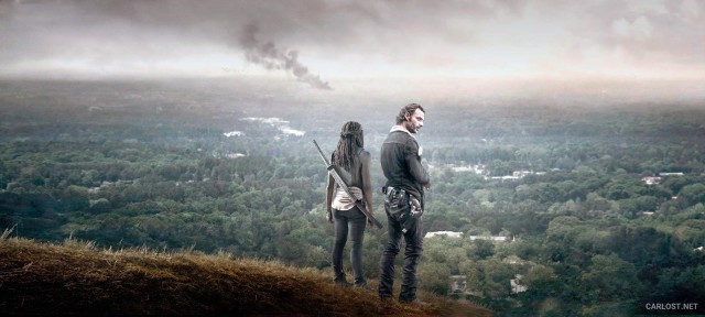 The Walking Dead Temporada 6 Michonne Rick Grimes Poster Carlost.net HQ 2016