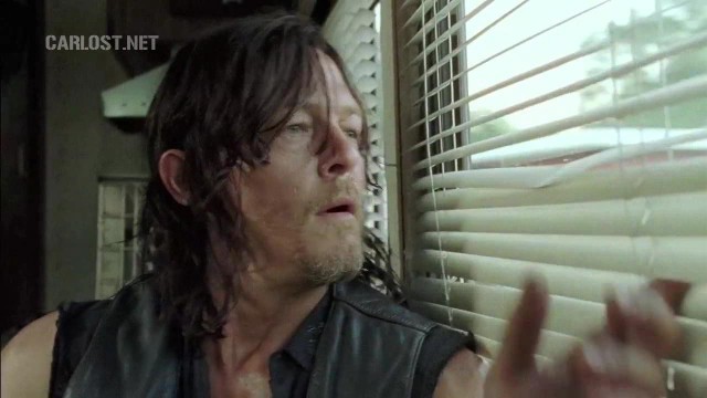 (Spoiler) Daryl viajando en The Walking Dead 6x11 Knots Untie