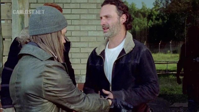 (Spoiler) Rick,esposa a Jesus en The Walking Dead 6x11 Knots Untie