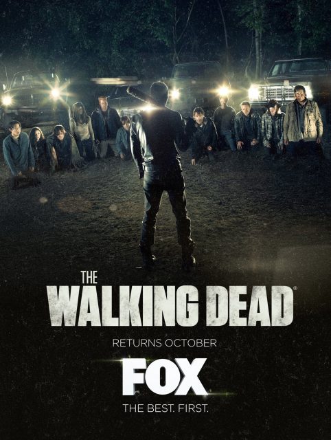 The Walking Dead: Póster promocional de la séptima temporada (Comic-Con