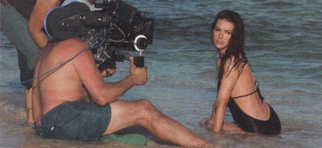 Evangeline Lilly - Davidoff Cool Water BTS