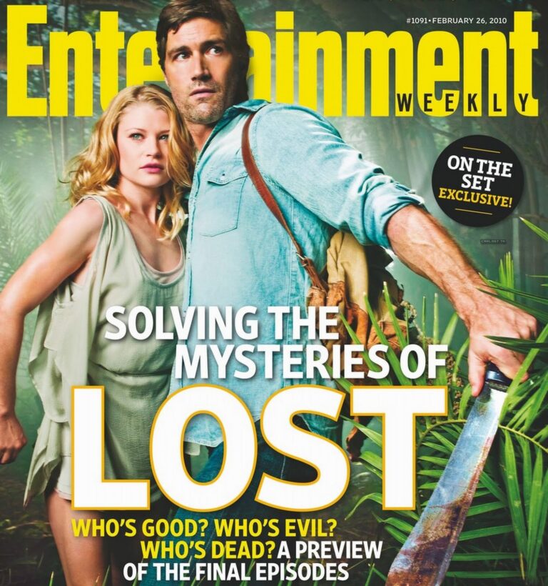 SCAN - Matthew Fox & Emilie De Ravin - EW Photoshoot