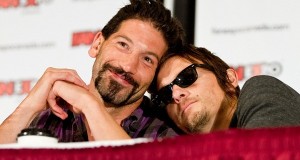 Jon Bernthal y Norman Reedus en la Fan Expo Canada