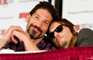 Jon Bernthal y Norman Reedus en la Fan Expo Canada