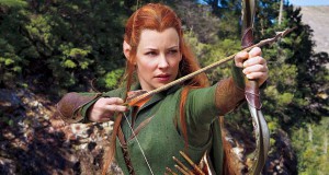 Evangeline Lilly como Tauriel en The Hobbit