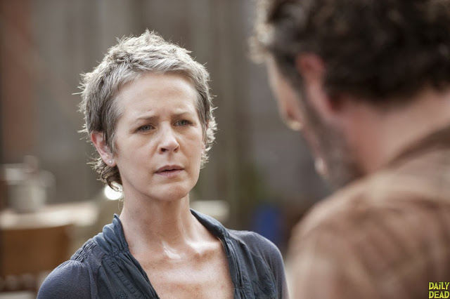 Carol y Rick en The Walking Dead 4x03 Isolation