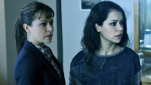 Alison y Sarah (Tatiana Maslany) en Orphan Black 2x07