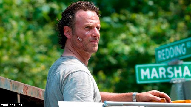 Rick Grimes (Andrew Lincoln) en The Walking Dead Temporada 6 (2015)