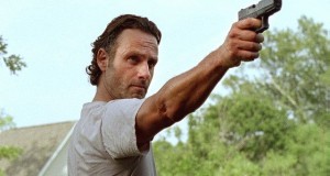 Rick Grimes (Andrew Lincoln) en The Walking Dead 6x07 Heads Up