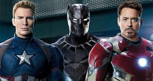 Capitan America, Black Panther, Iron Man - EW Cover