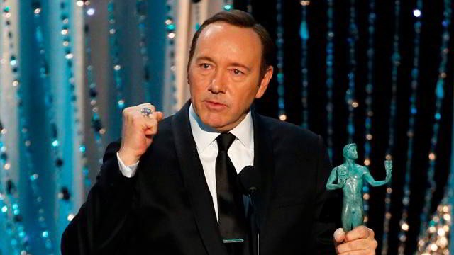 Kevin Spacey ganador en los SAG Awards 2016