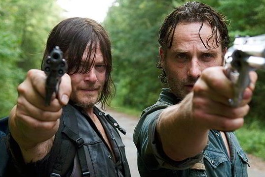 Daryl y Rick en The Walking Dead 6x10 The Next World