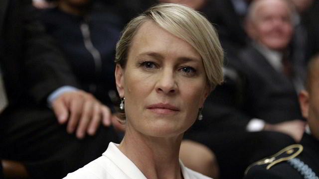 Claire Underwood (Robin Wrigh) en el tráiler de la cuarta temporada de House of Cards