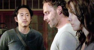 Glenn, Rick y Maggie en The Walking Dead 6x12 Not Tomorrow Yet (Promos + Sneak Peeks)