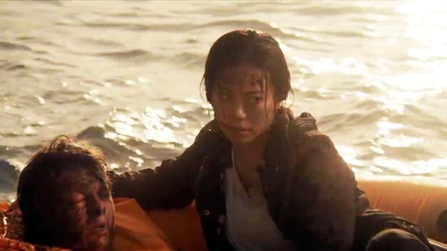 Charlie (Michelle Ang) y Jake (Brendan Meyer) en Fear The Walking Dead 2x03 Ouroboros