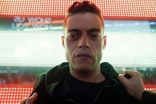 Rami Malek como Elliot en Mr. Robot