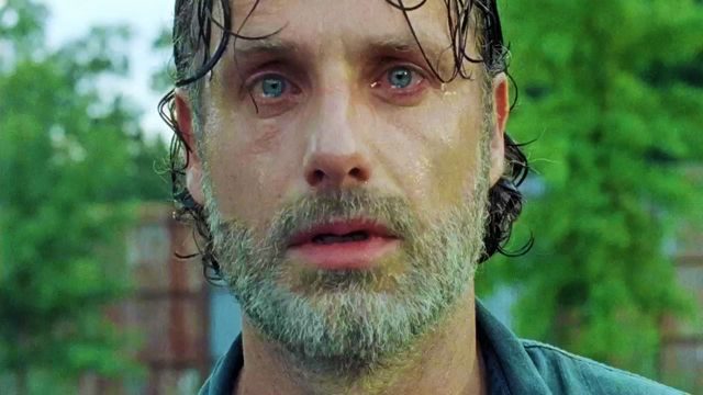 Rick Grimes (Andrew Lincoln) en The Walking Dead 7x08 (Midseason Finale)