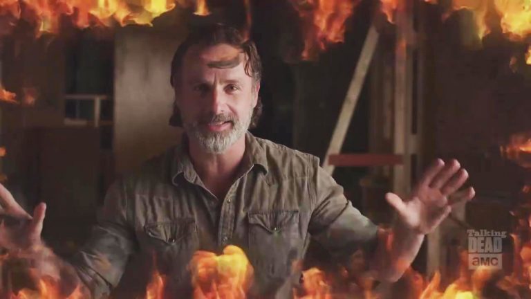 Andrew Lincoln y el remix "Disco bat", dedicado a Lucille
