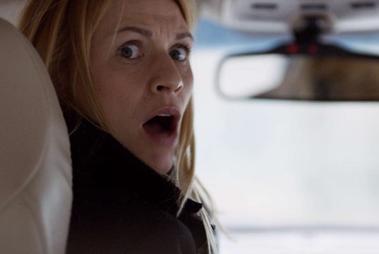 Claire Danes como Carrie Mathison en Homeland 7x09