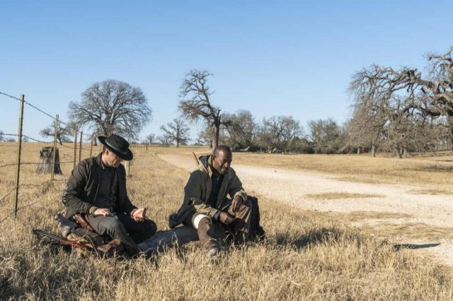 FearTWD 4x05 - Garret Dillahunt como John Dorie y Lennie James como Morgan Jones