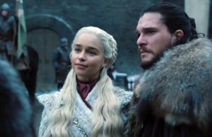 Daenerys y Jon en la temporada final de Game of Thrones