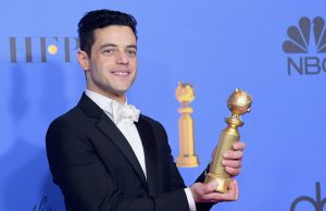 Rami Malek ganador en los Golden Globes 2019