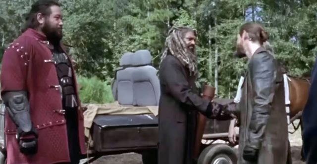 Spoiler The Walking Dead 9x11 - Flashback con Jerry, Ezekiel y Jesus