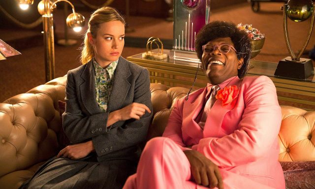 Brie Larson y Samuel L. Jackson en Unicorn Store (Tienda de Unicornios)