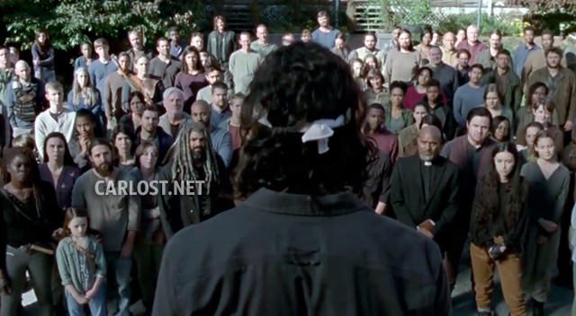 Spoiler TWD 9x15 - Siddiq relata en la feria los asesinatos realizados por Alpha