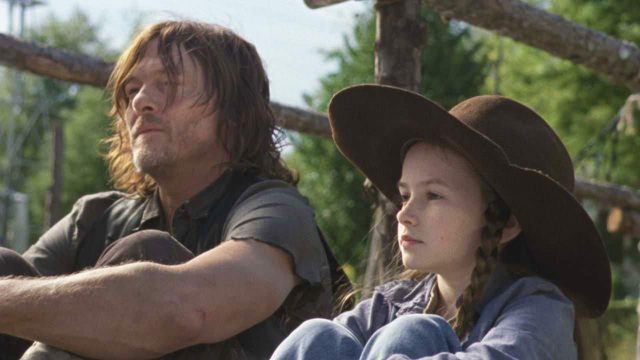 The Walking Dead 9x14 - Daryl y Judith
