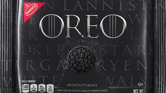 Galletas Oreo de Game of Thrones