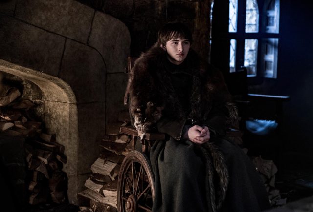 Isaac Hempstead Wright como Brann Stark en GOT 8x02