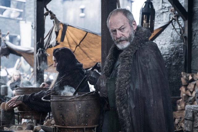 Ser Davos en Game of Thrones Temporada 8 Episodio 2