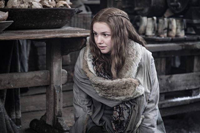 Gilly en el segundo episodio de la octava temporada de Game of Thrones