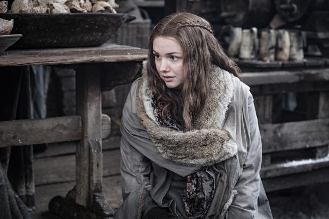 Gilly en el segundo episodio de la octava temporada de Game of Thrones 