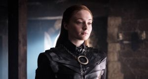 Sophie Turner como Sansa Stark en Game of Thrones 8x02