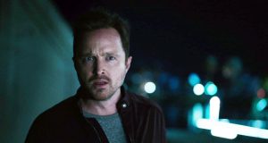 Aaron Paul en la tercera temporada de Westworld (2020)