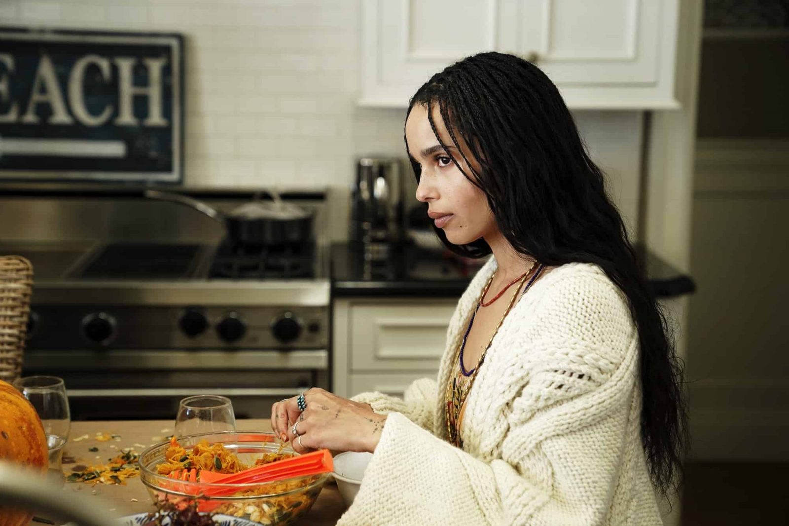 Zoe Kravitz como Bonnie en Big Little Lies S02E04 She Knows