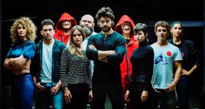 El elenco de La Casa De Papel