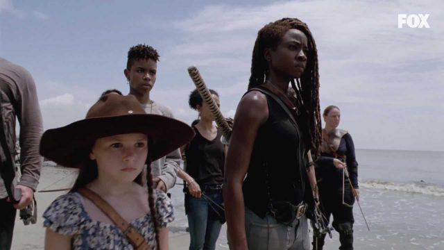 Judith y Michonne en la temporada 10 de The Walking Dead