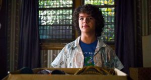 Dustin en el capítulo final de la tercera temporada de Stranger Things