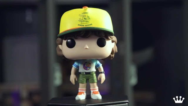 Figura Funko Pop! de Dustin en la tercera temporada de Stranger Things