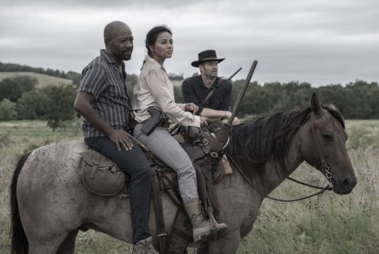 Morgan y Grace en el final de temporada de FearTWD 5x16