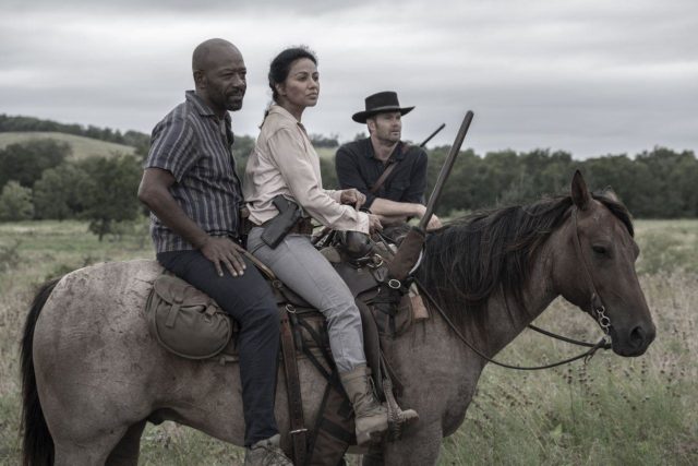 Morgan y Grace en el final de temporada de FearTWD 5x16