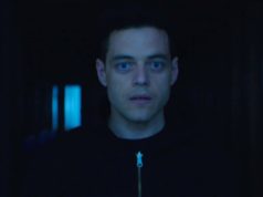 Rami Malek como Elliot Alderson en Mr Robot 4x03 Forbidden