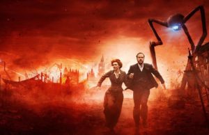 Eleanor Tomlinson y Rafe Spall, los protagonistas de la miniserie The War of the Worlds (La Guerra de los Mundos) de BBC.