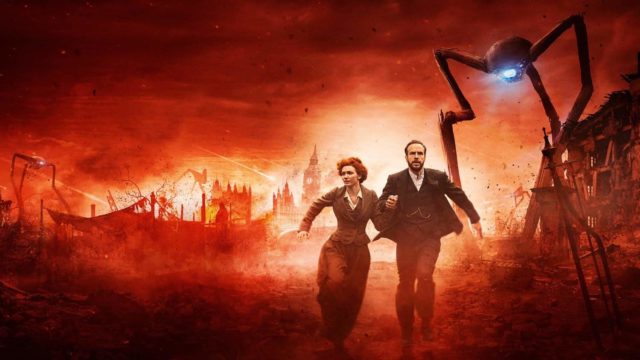 Eleanor Tomlinson y Rafe Spall, los protagonistas de la miniserie The War of the Worlds (La Guerra de los Mundos) de BBC.